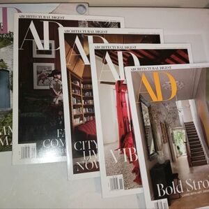 Architectural Digest New Magazine bundle July -December